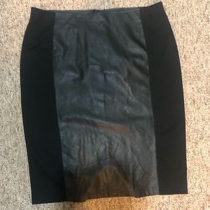 Yvonne & Marie Faux Leather Skirt